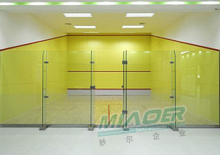 模板式壁球館